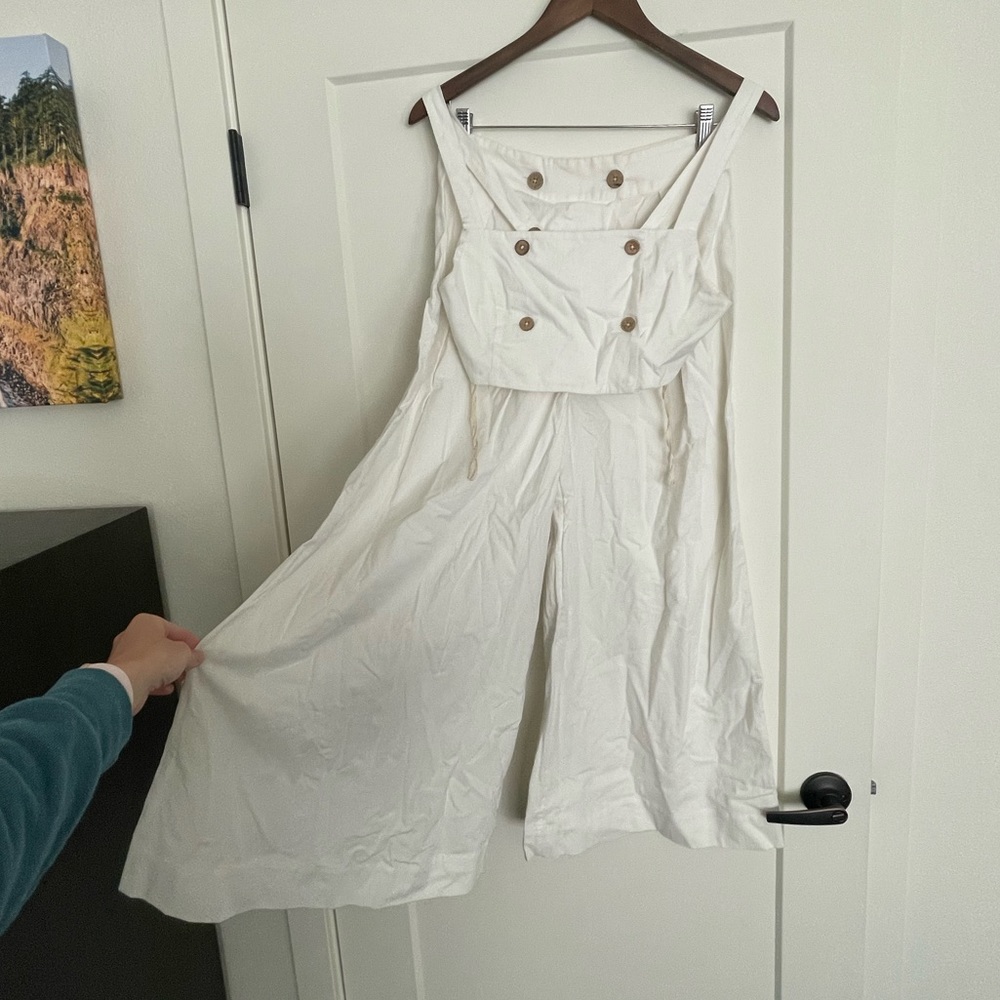 NWT Linen Free People Set